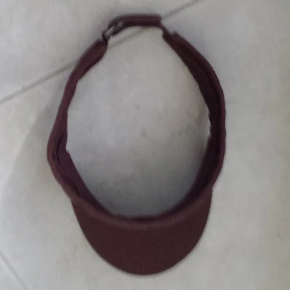 Brown Adjustable Visor